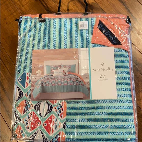 Vera Bradley Bedding Vera Bradley Go Fish Queen Quilt Poshmark